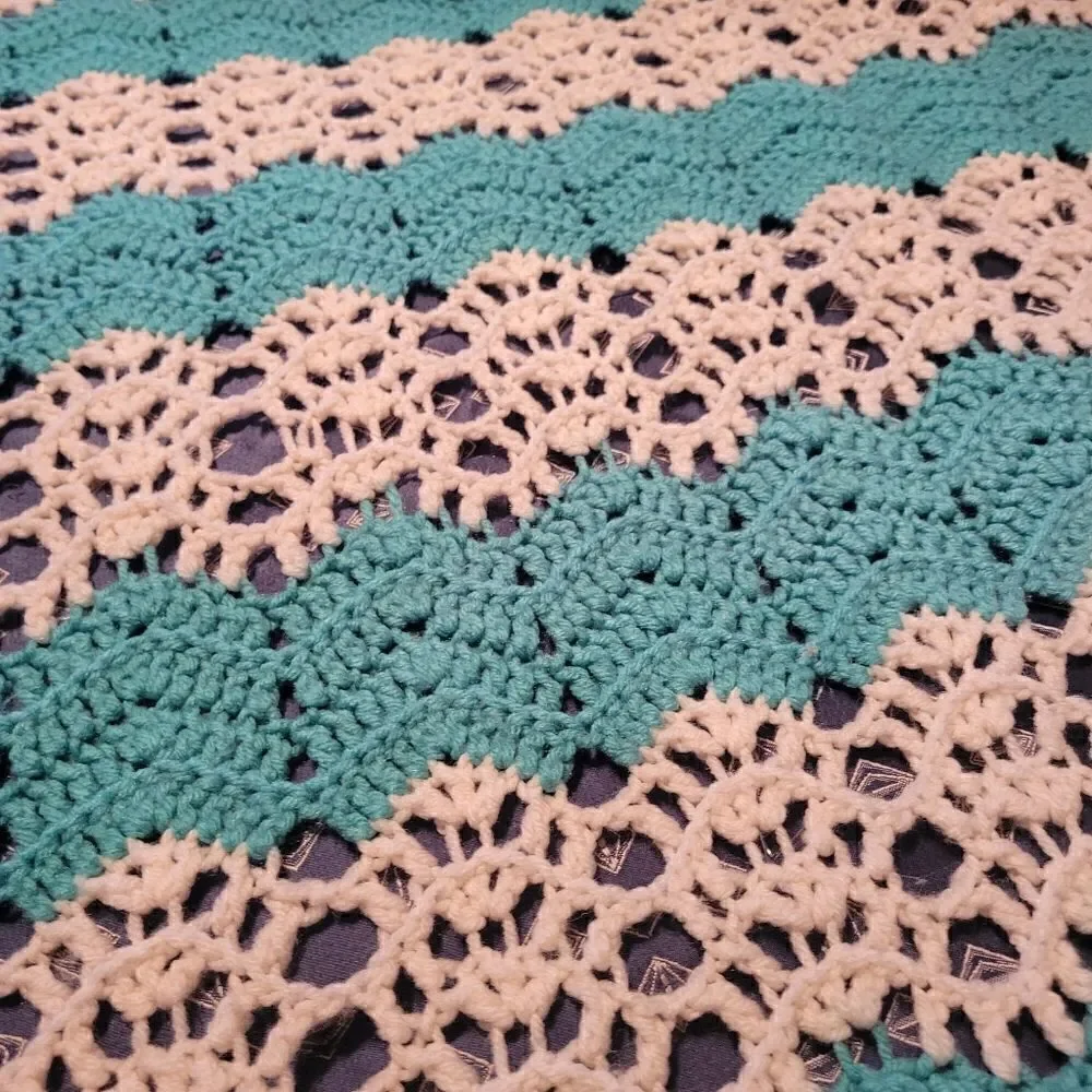 N/A vintage afghan